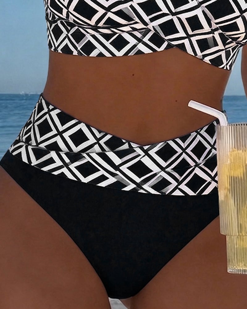Paula | Printed Bikini Set