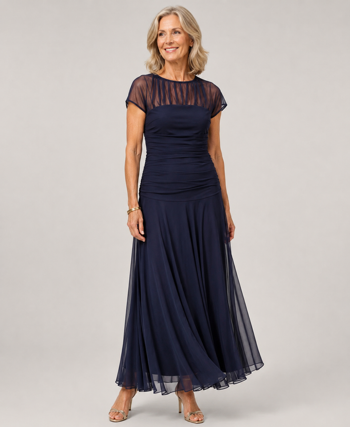 Lauren™ | Elegant Chiffon Maxi Dress