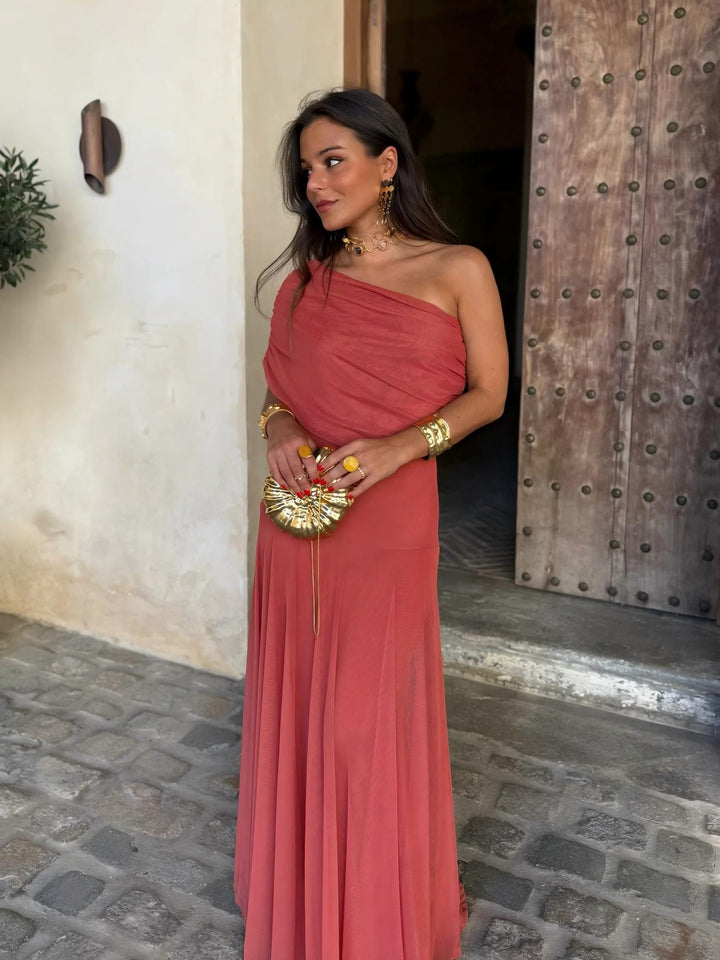 Rosamund | Off-Shoulder Maxi Dress