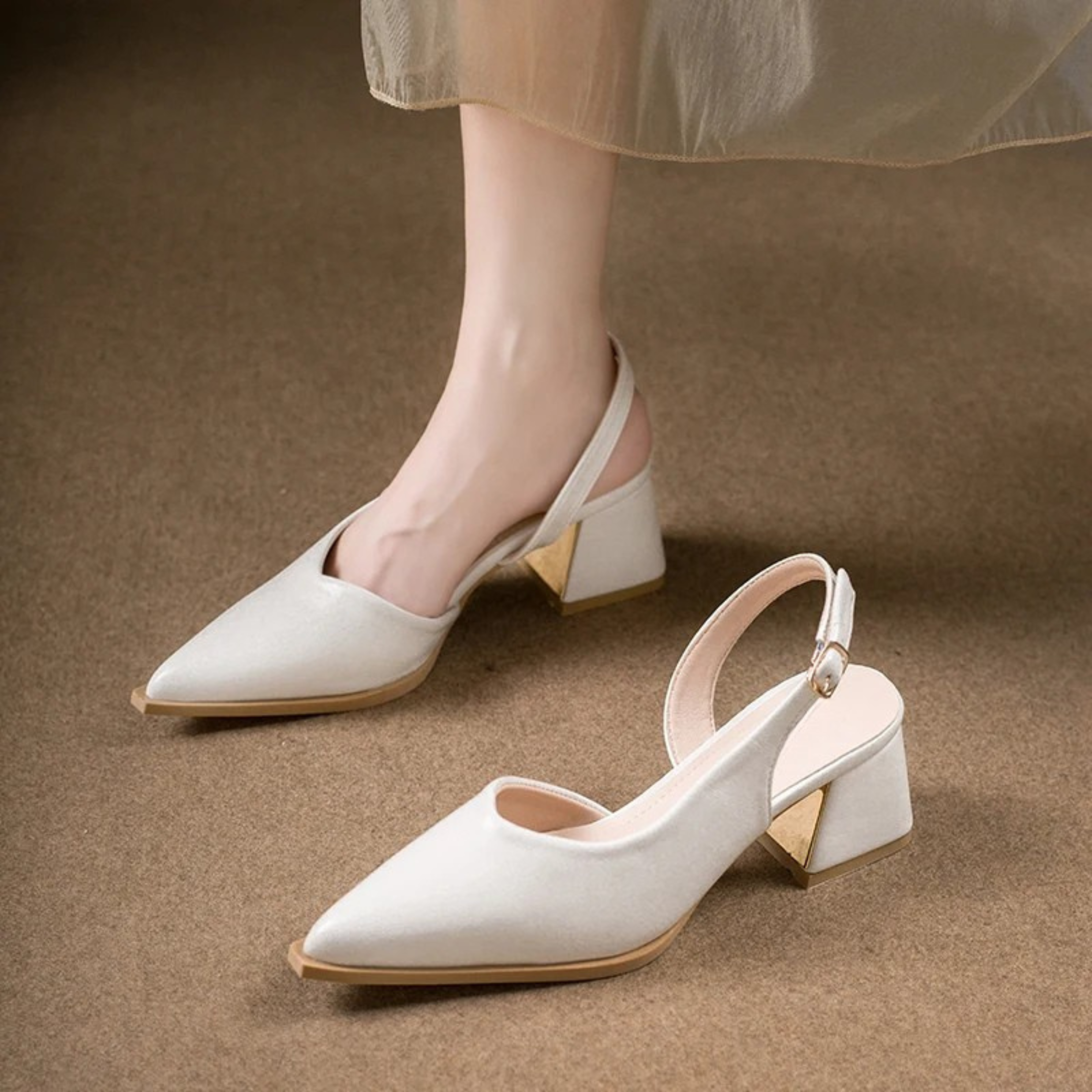Beige / UK 6 | EU 39