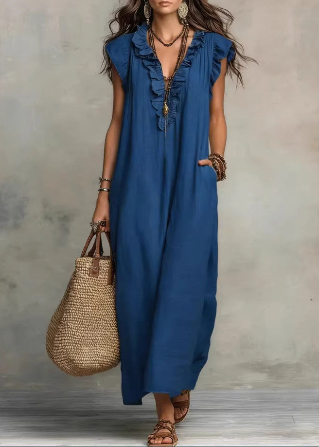 ÉLINA™ | Flowing Bohemian Dress