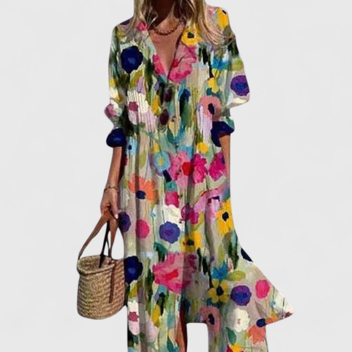 Viona | Elegant Boho Dress