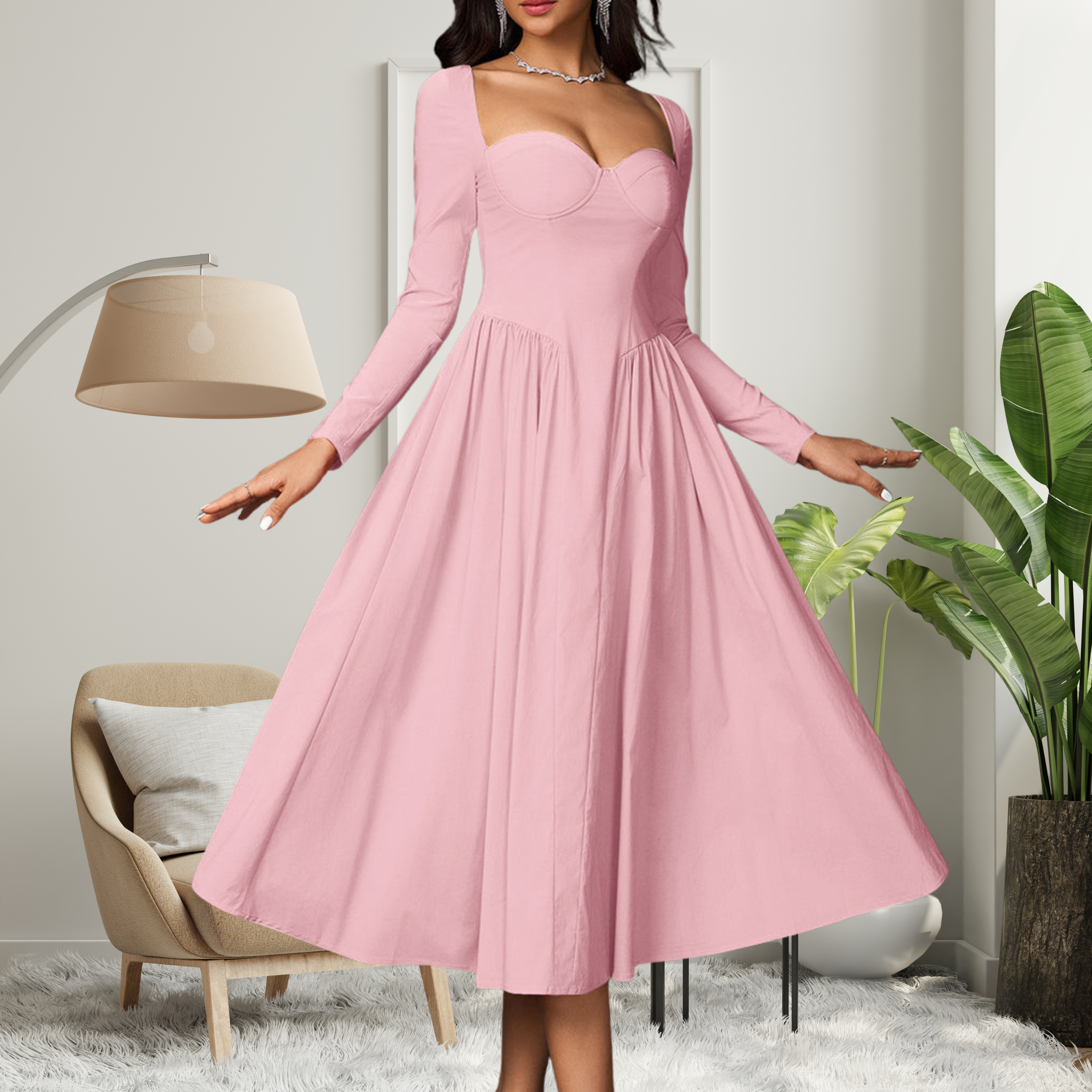 Pink / UK 6 (XS)
