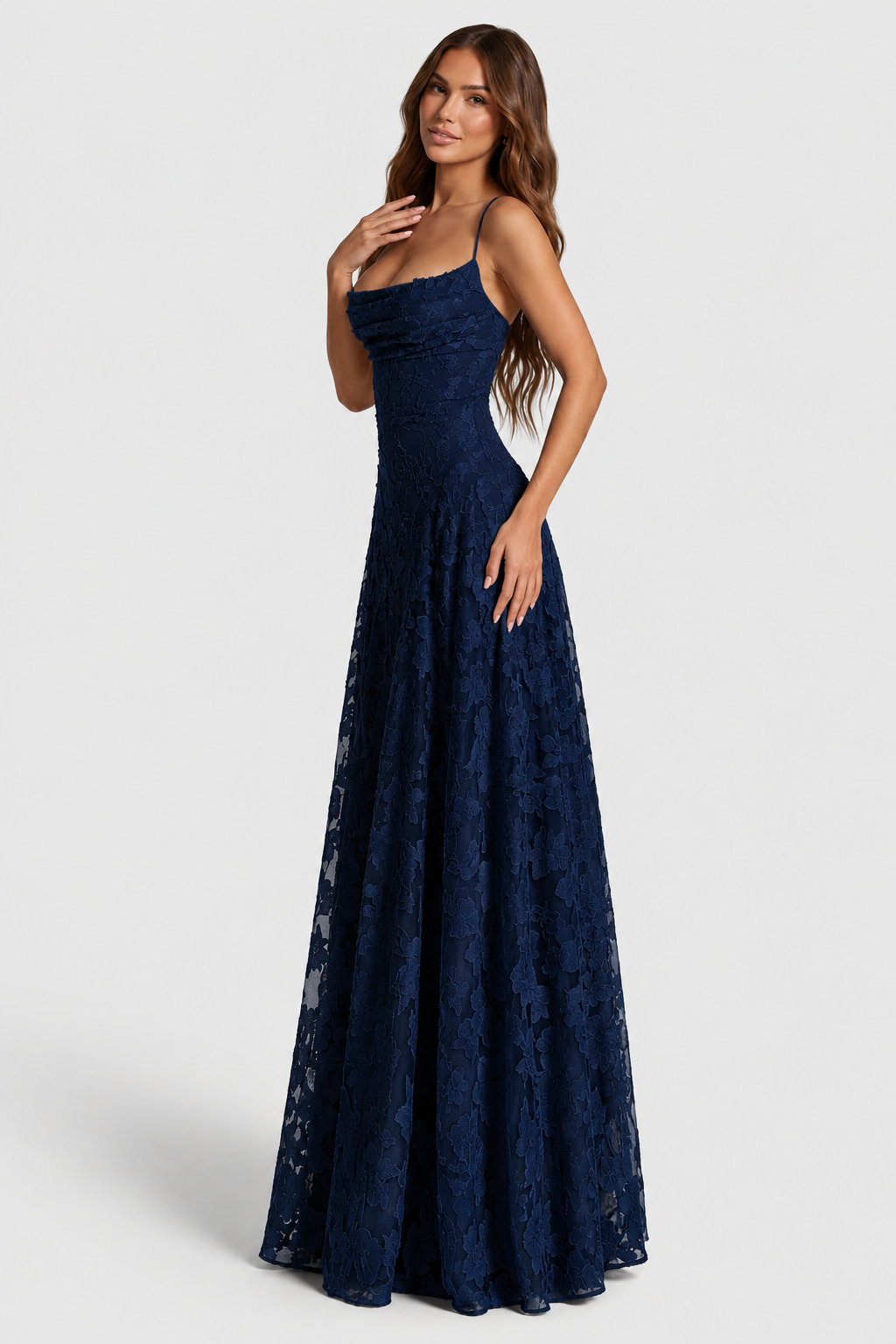 Sophia | Floral Lace Maxi Dress