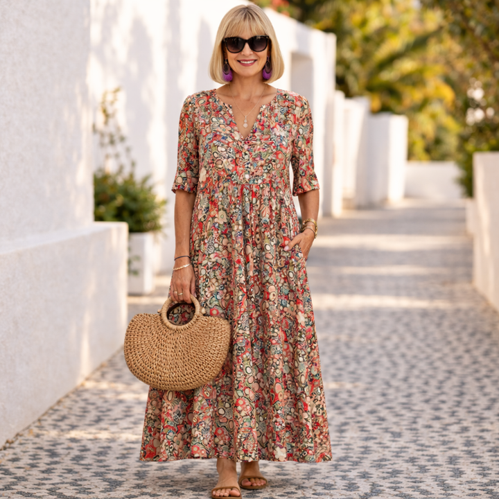 QUEENIE | ELEGANT SUMMER DRESS