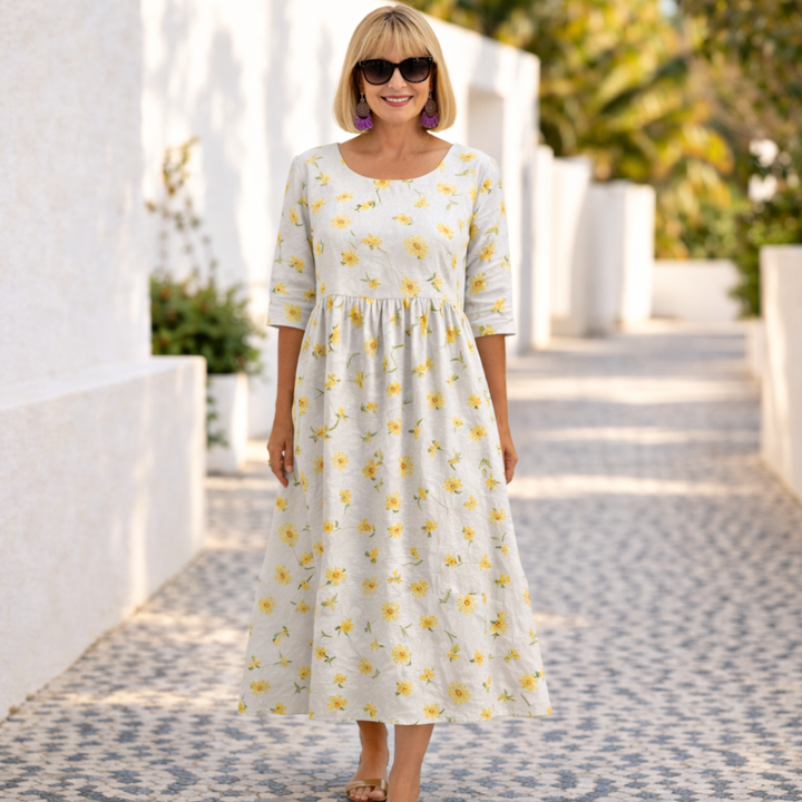 SUSAN | FLORAL DRESS WITH A SUMMER VIBE