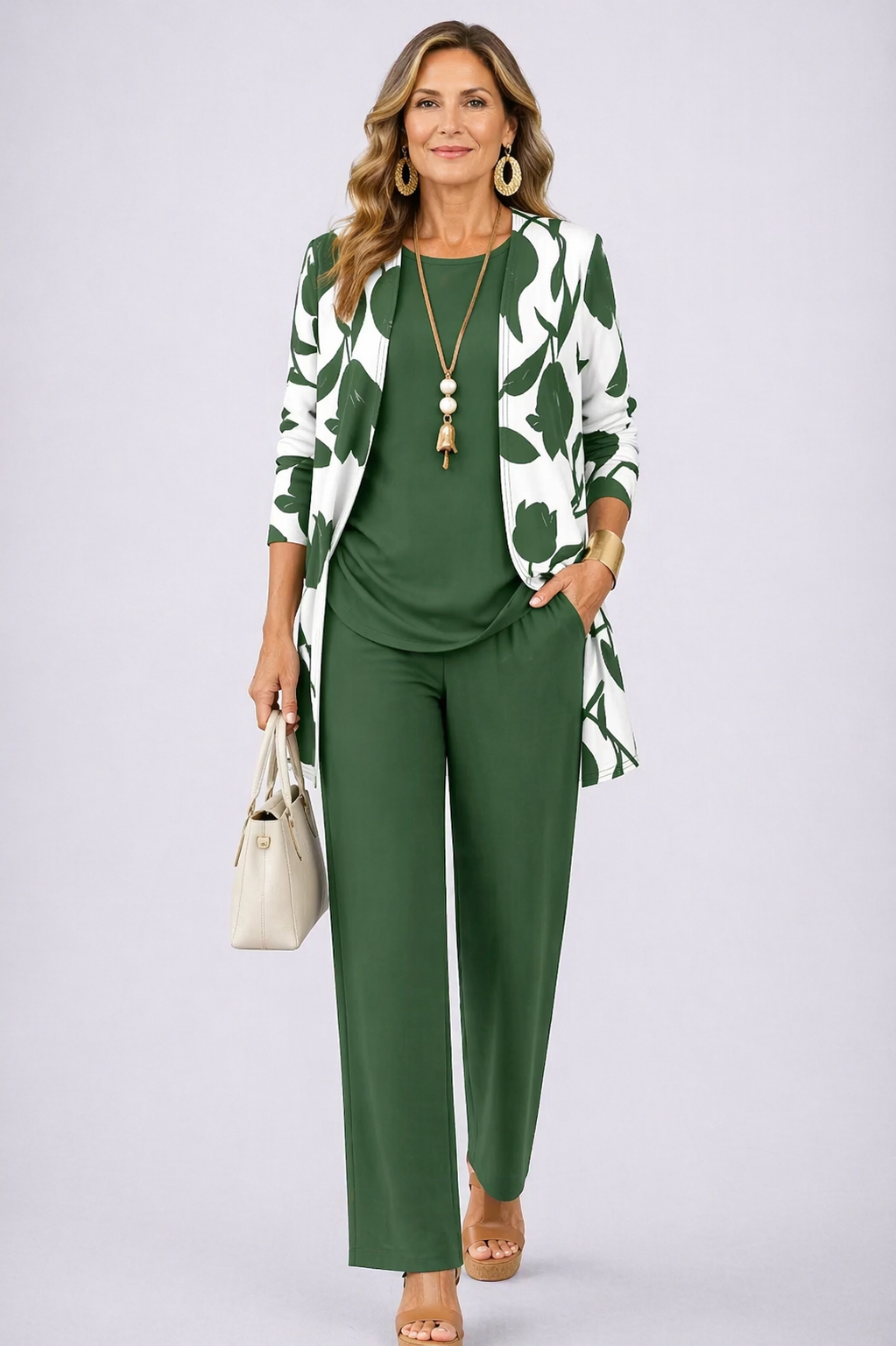 Green & White / 28/30