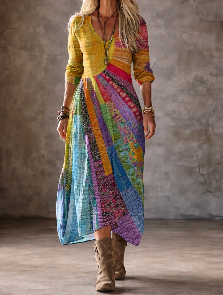 Liorah | Bohemian Midi Dress