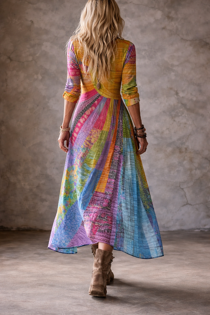 Liorah | Bohemian Midi Dress
