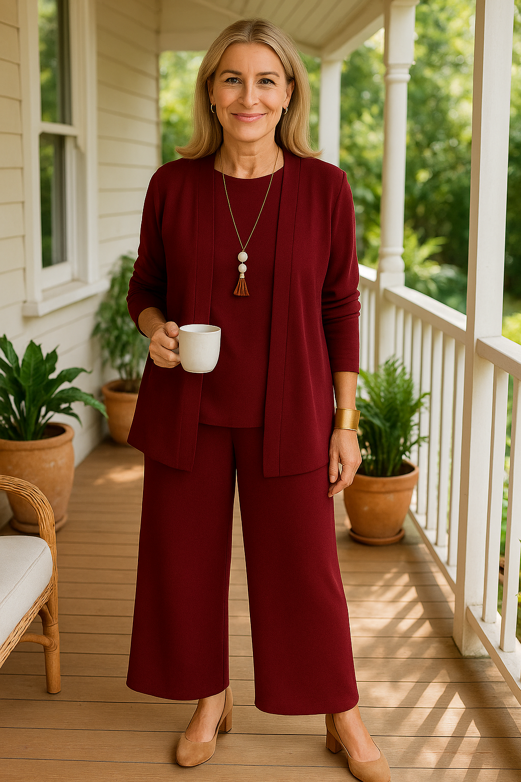 Burgundy / 18