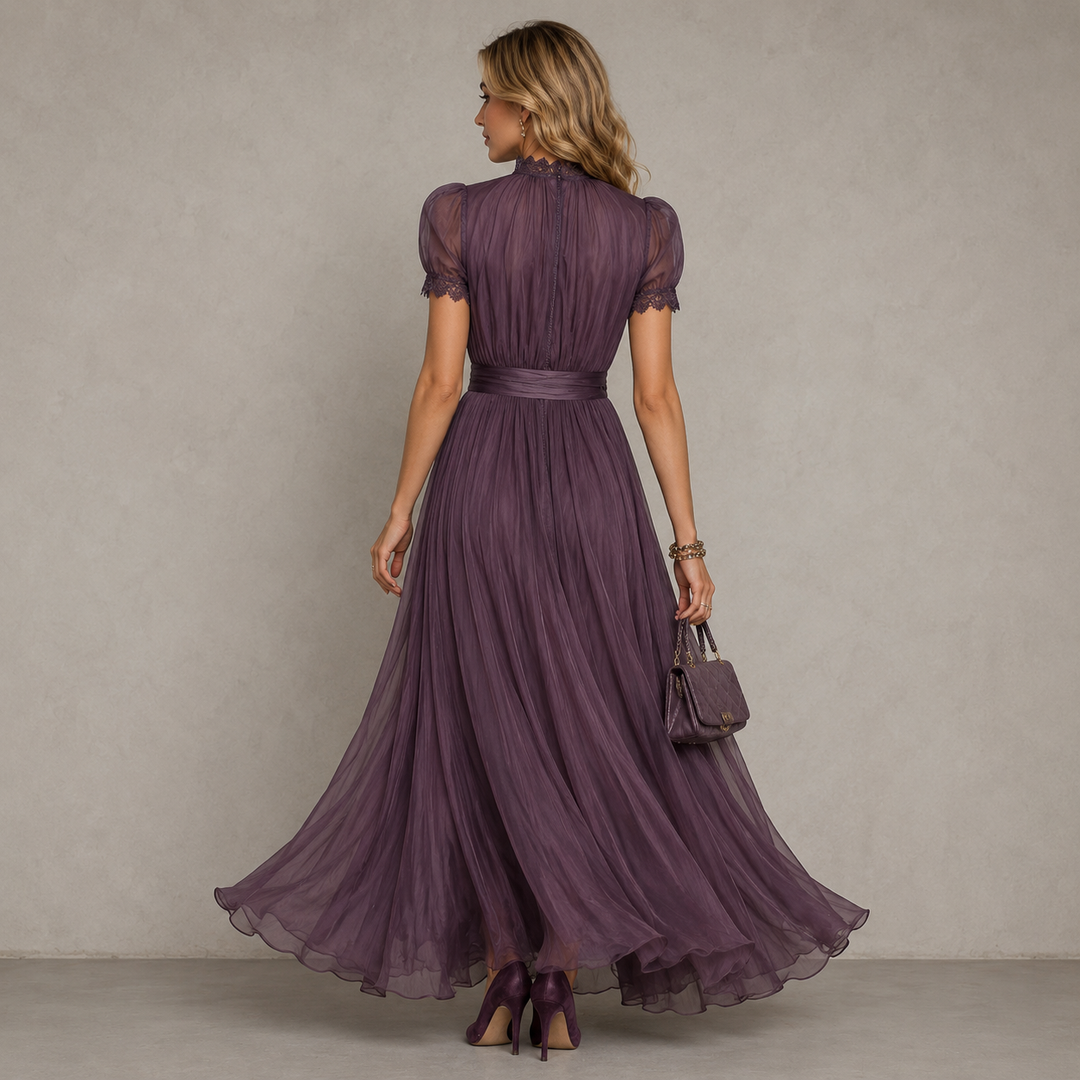 Petra | Lace Detail Maxi Dress