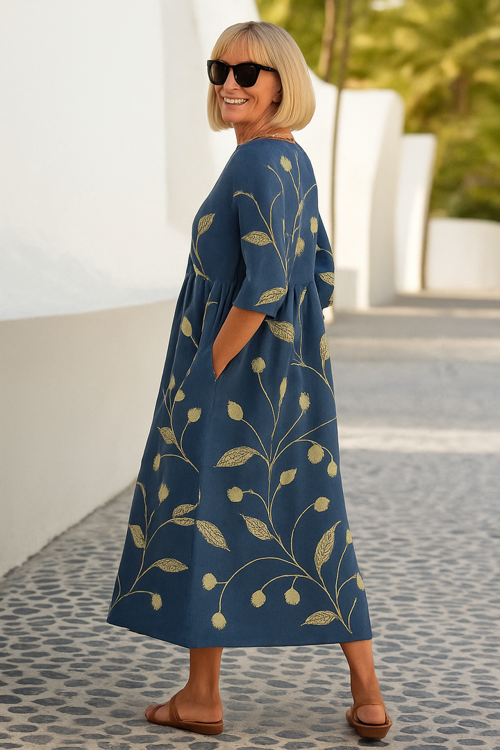 Eliza Relaxed Midi Dress