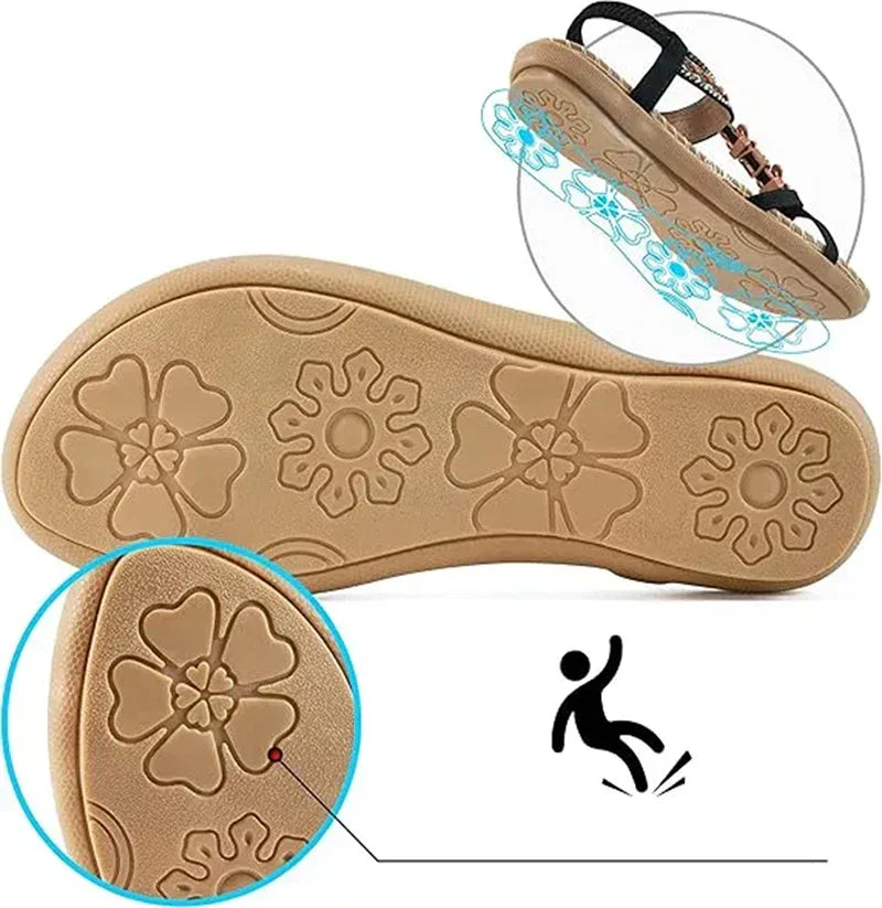 Selora – Ergonomic Boho Sandals