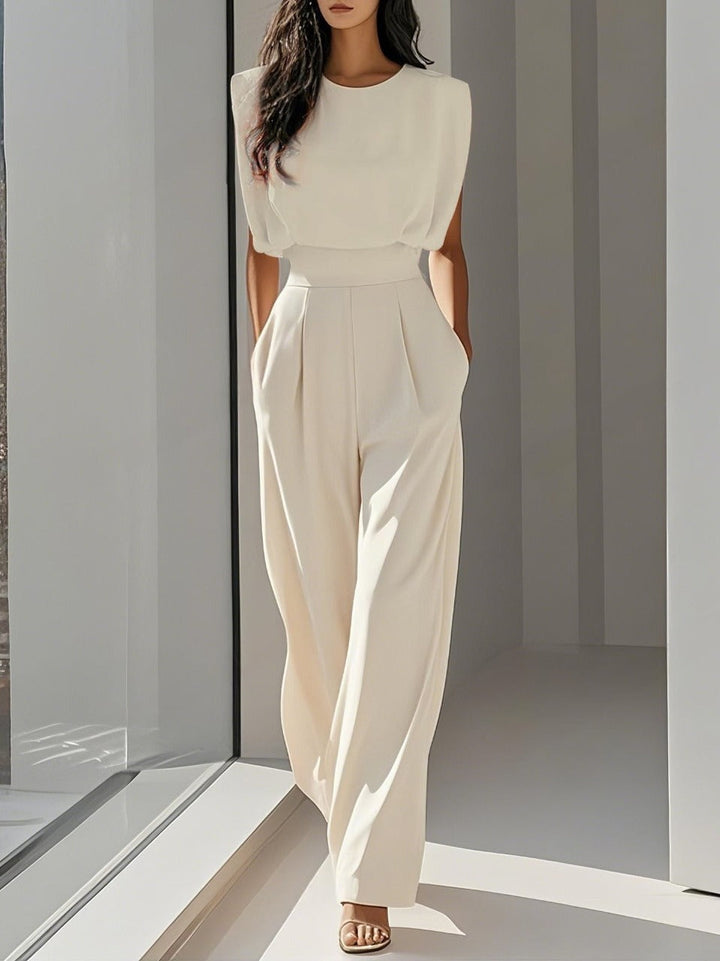 Paige | Elegant Sleeveless Summer Jumpsuit