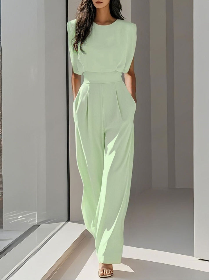 Paige | Elegant Sleeveless Summer Jumpsuit