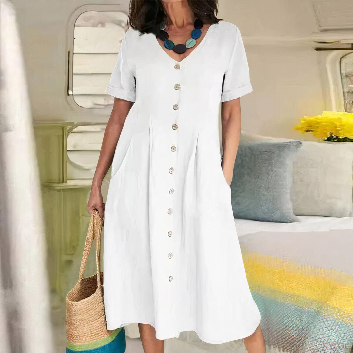 White (Almost sold out) / 5XL (22-24)