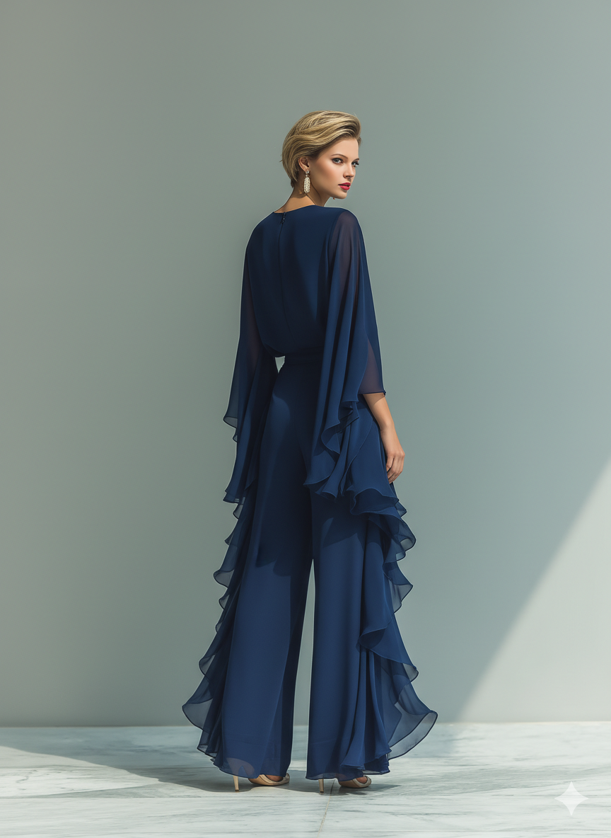 Alicia | Ruffled Two-Piece Set