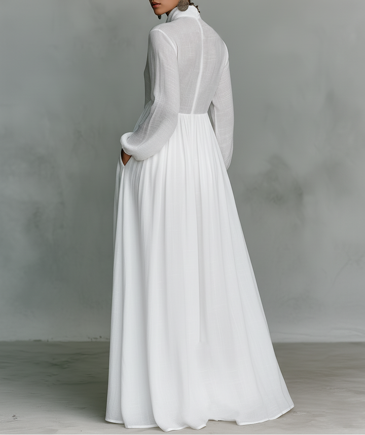Iris | Minimalist Maxi Dress