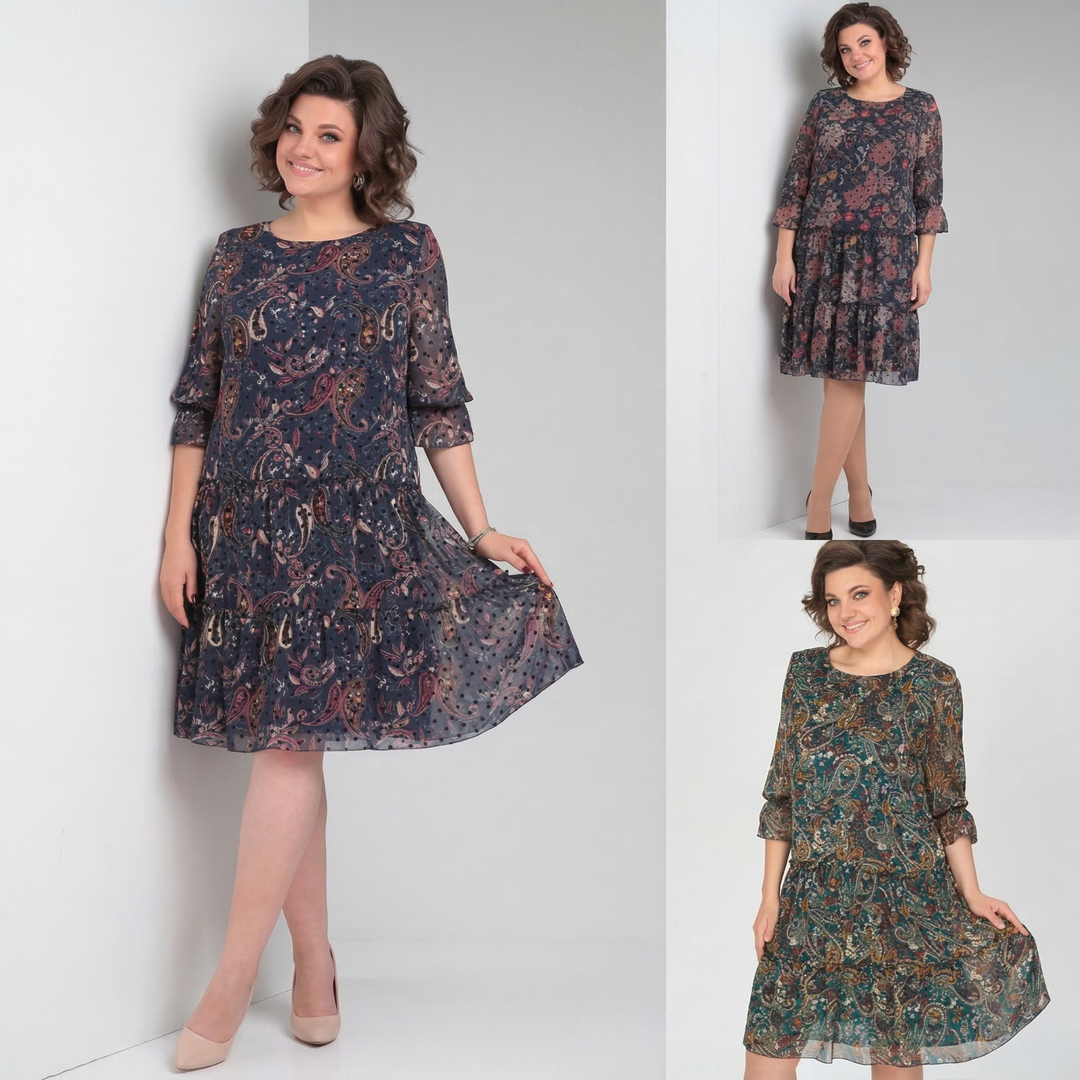 Oriana | Floral-Inspired Spring Dress