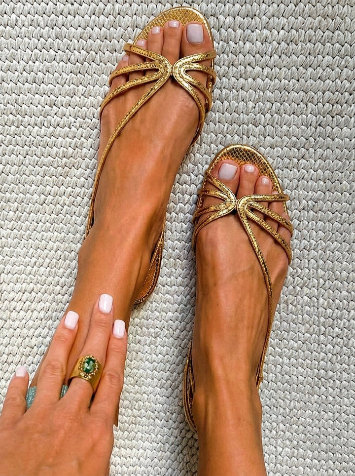 GOLDEN SANDALS