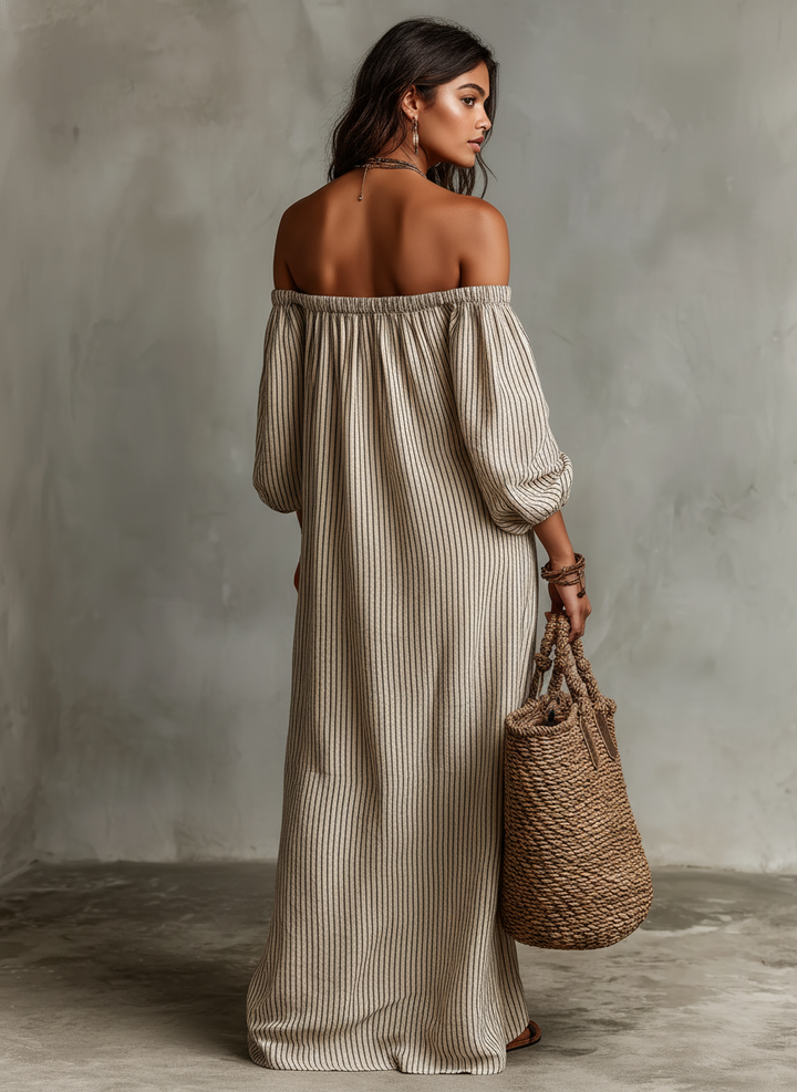 Dahlia | Off-Shoulder Maxi Dress