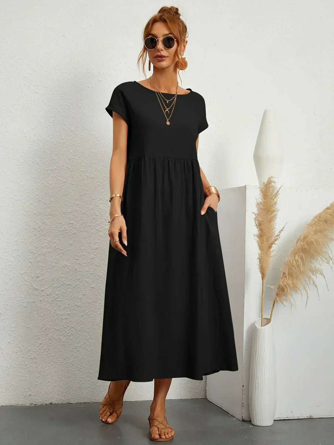 Black / UK 24 (5XL)