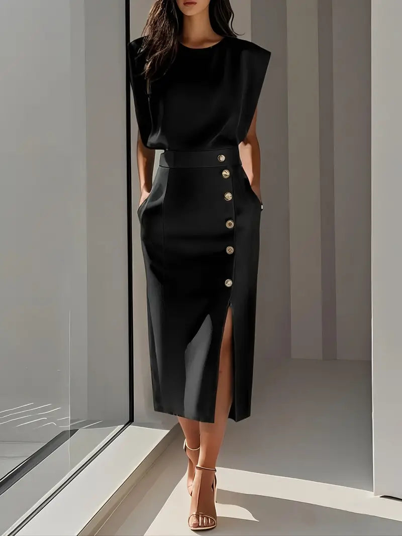 Black / 2XL (16-18)