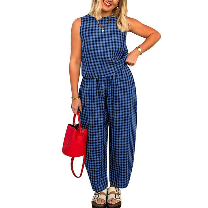 Leigh | Lightweight Casual Sleeveless Two-Piece Loungewear
