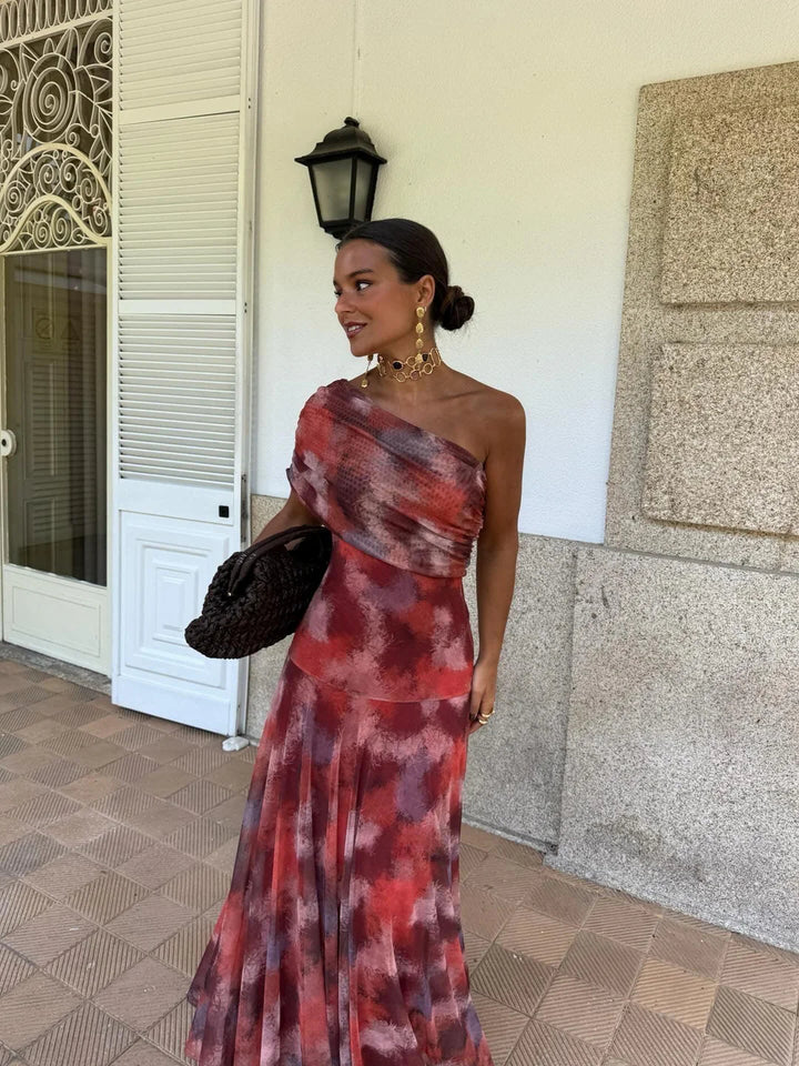 Rosamund | Off-Shoulder Maxi Dress
