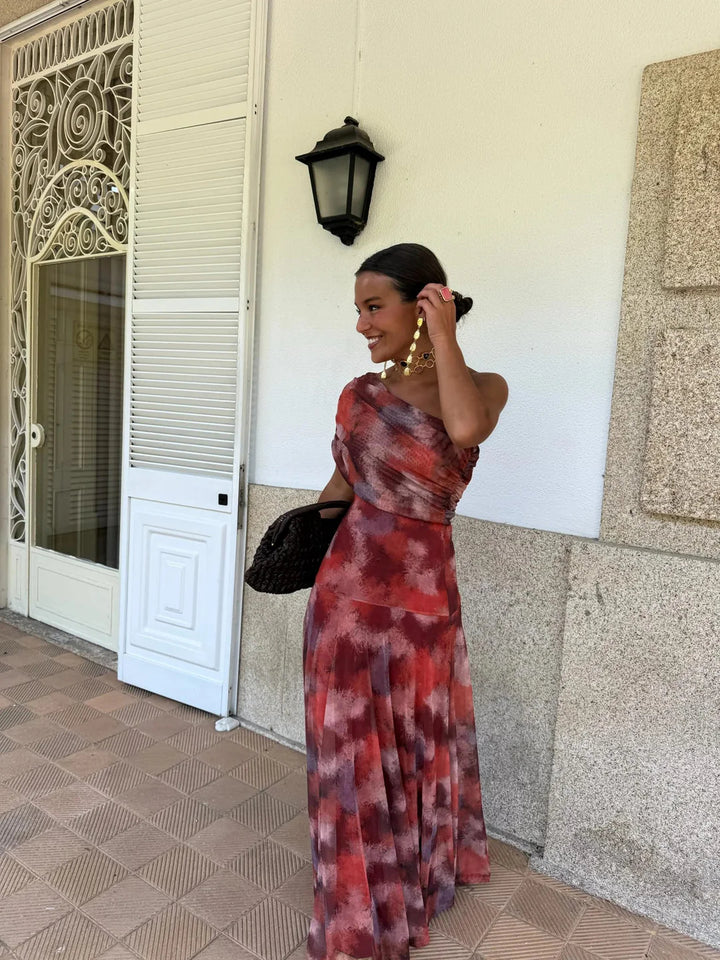 Rosamund | Off-Shoulder Maxi Dress