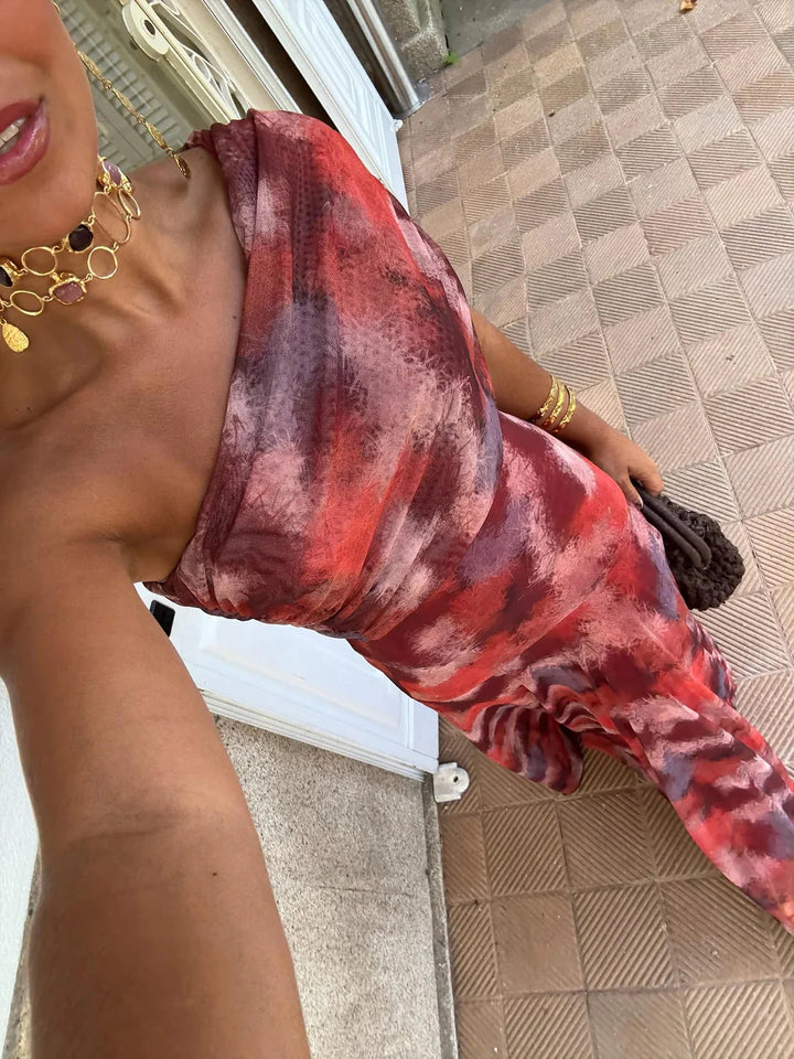 Rosamund | Off-Shoulder Maxi Dress