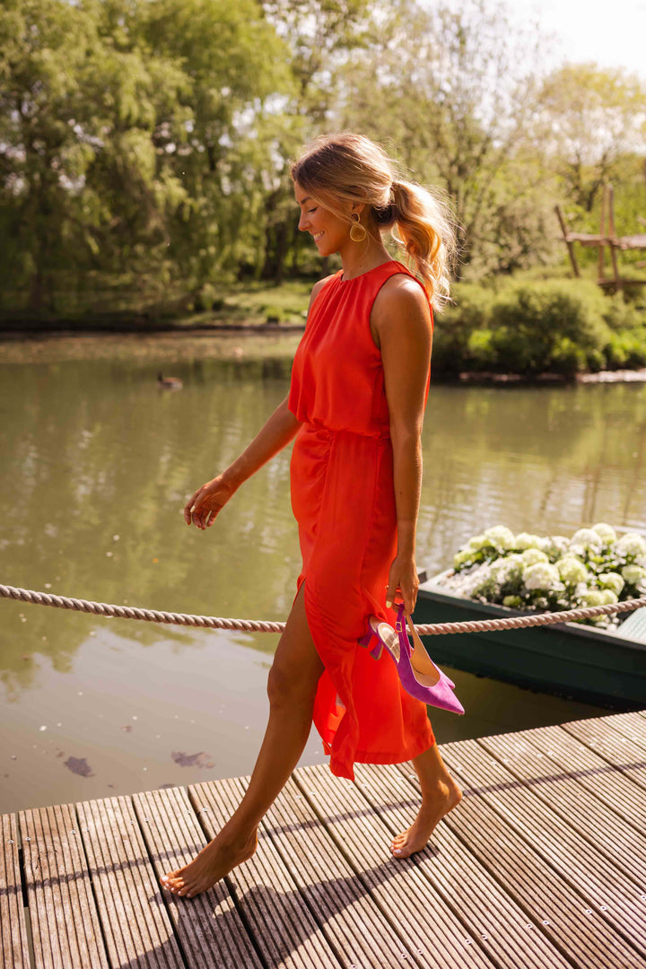 Flora | Garden Party Midi Dress