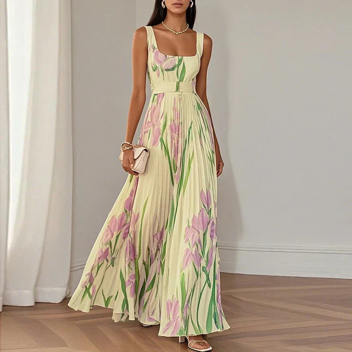 Iris | Elegant Floral Summer Dress