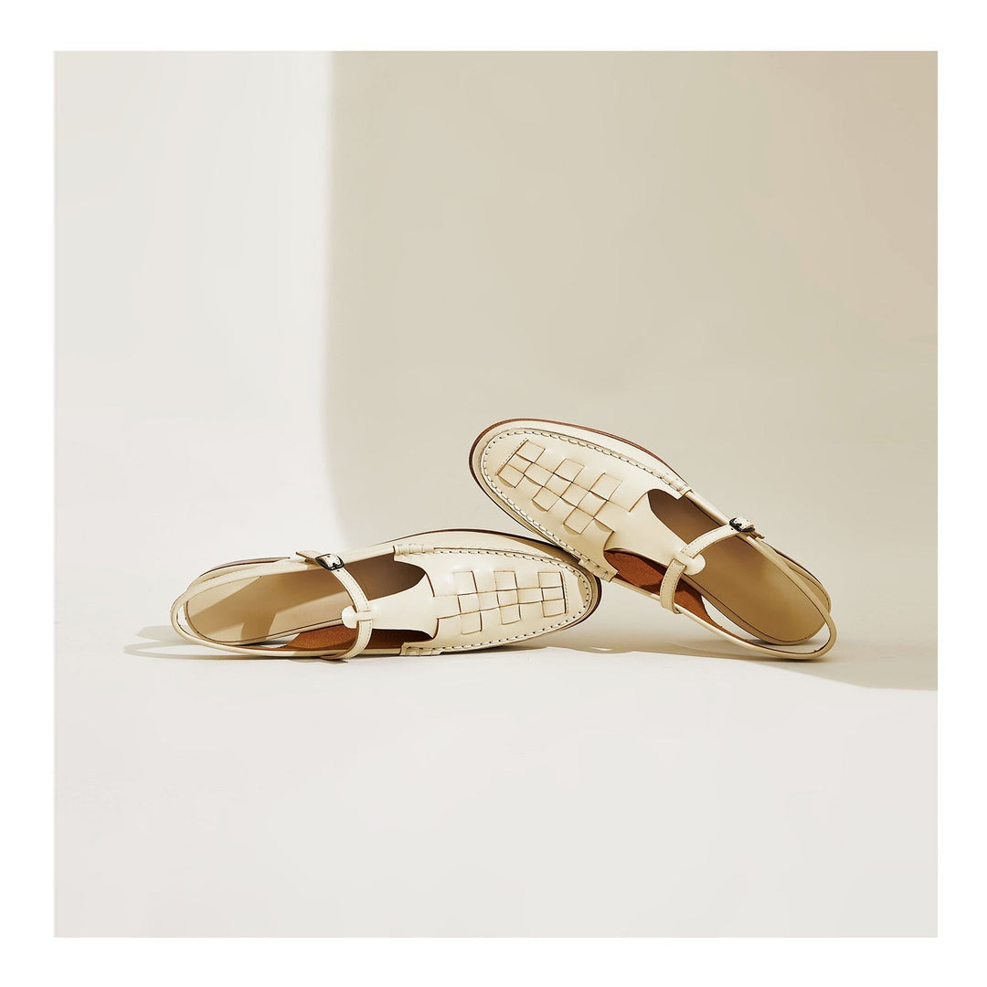 Savannah – Woven Charm Sandals