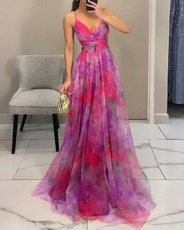 Eliana | Floral Style Long Dress