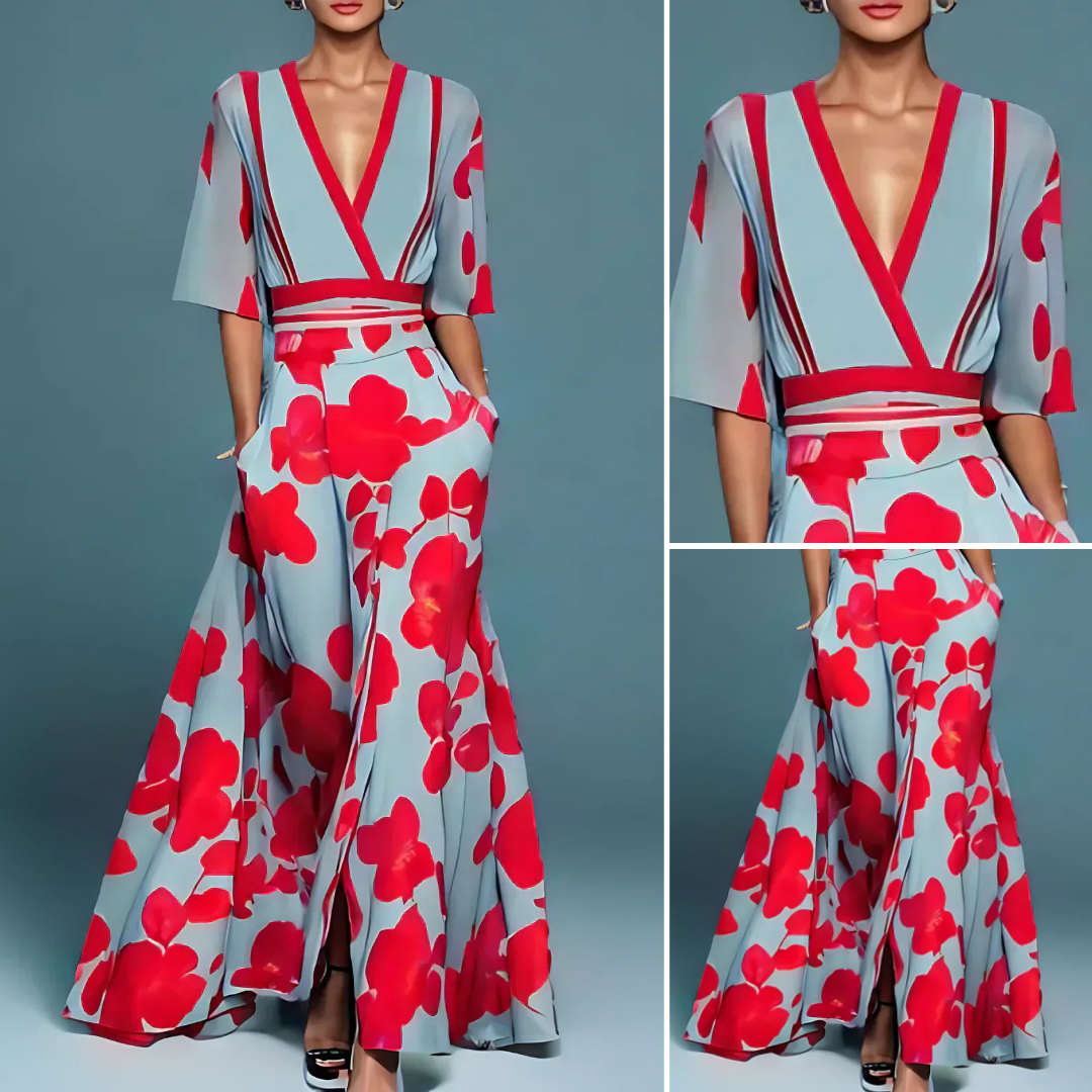 Scarlett | Elegant Floral Dress