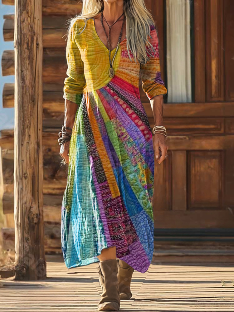Long Sleeve Dress / 3XL