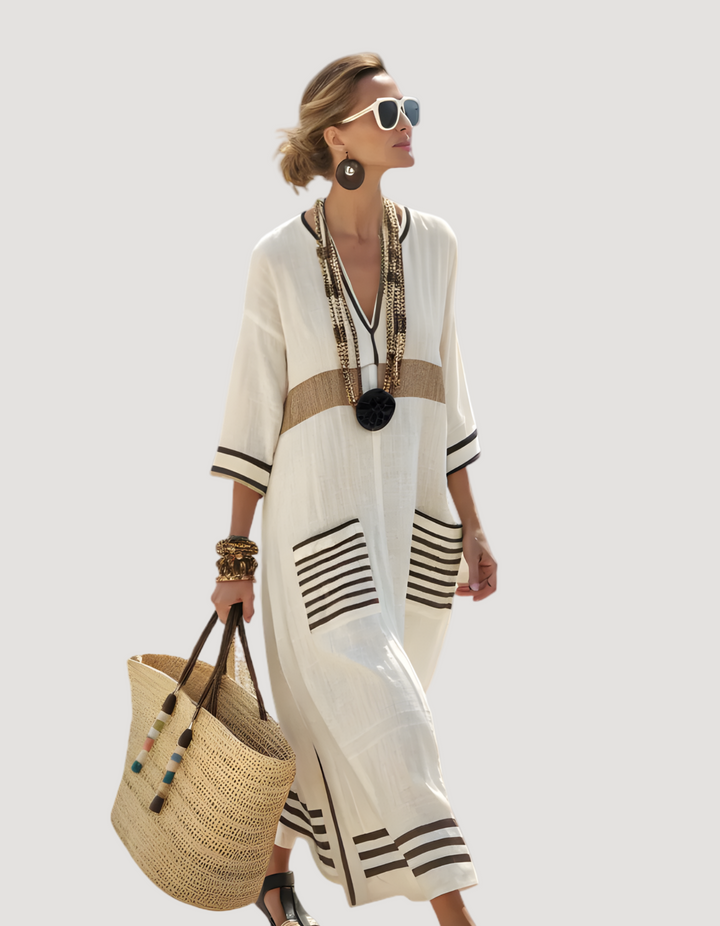 Maxi boho summer dress