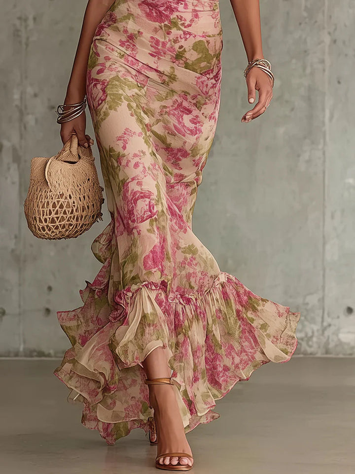 Rose | Vintage Maxi Dress