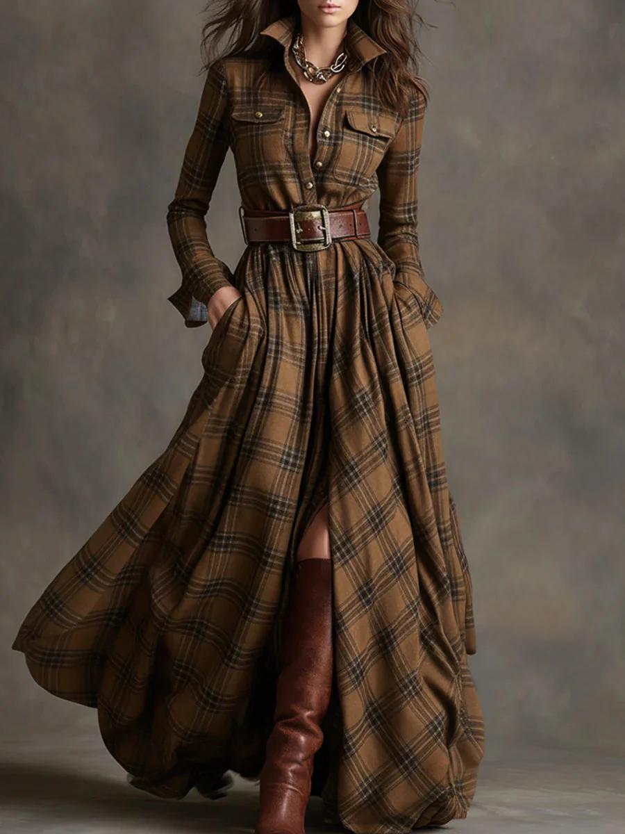 Brown / 2XL / 16-18