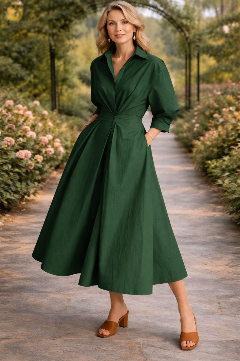 Army Green / 2XL / 16-18