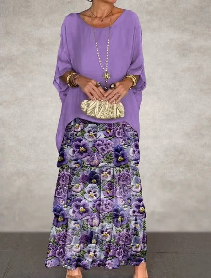 Dahlia | Flowing Ruffle Maxi Dress