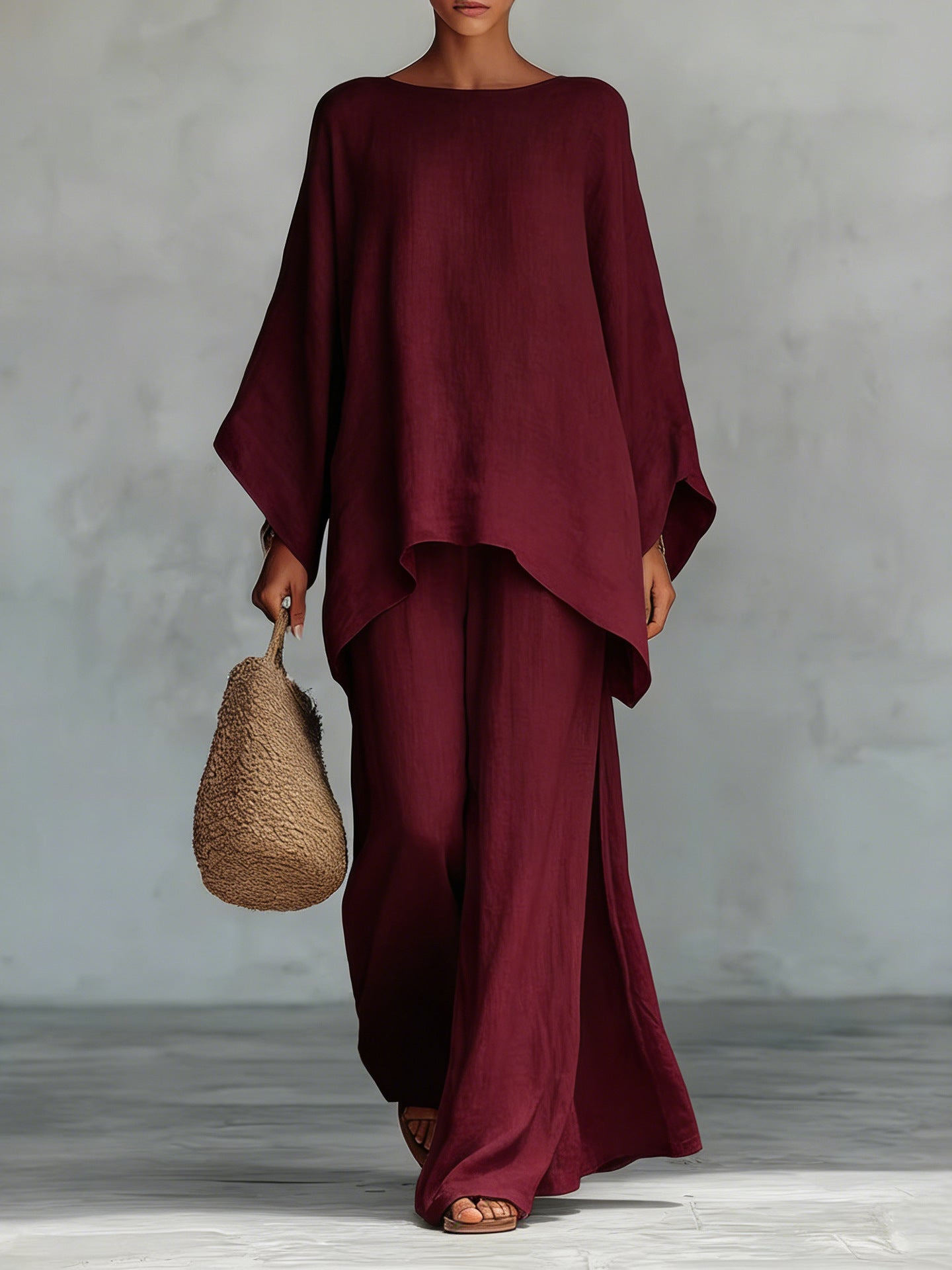Burgundy / UK 16 (2XL)