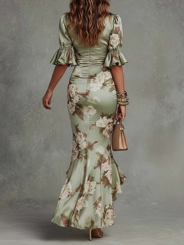 Ashley | Elegant Floral Summer Dress
