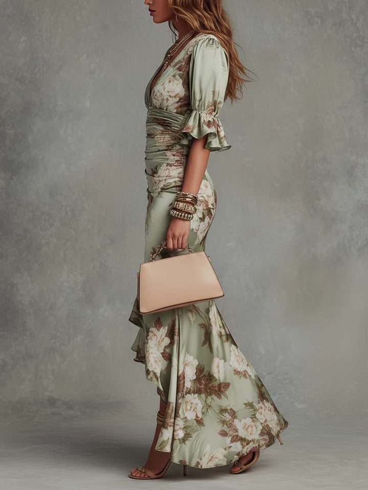 Ashley | Elegant Floral Summer Dress
