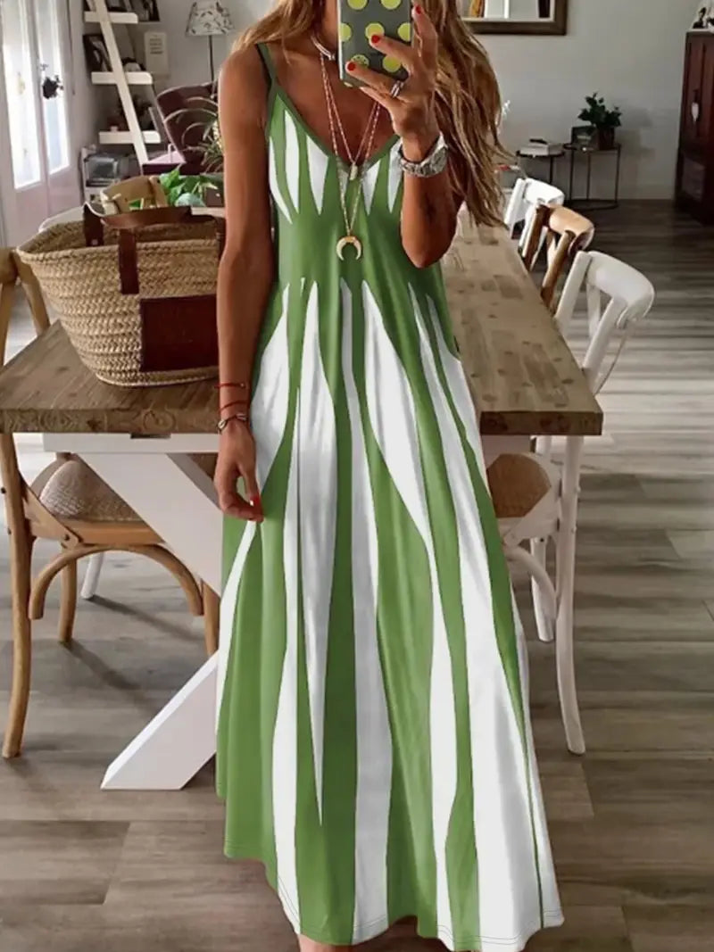 Stylish cami summer dress