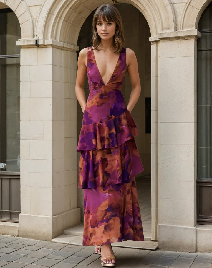 Elena | Statement Maxi Dress