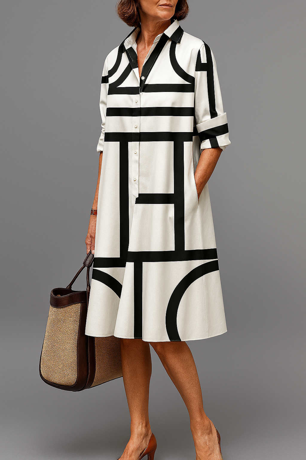 Elowen | Effortless Grace Midi Dress
