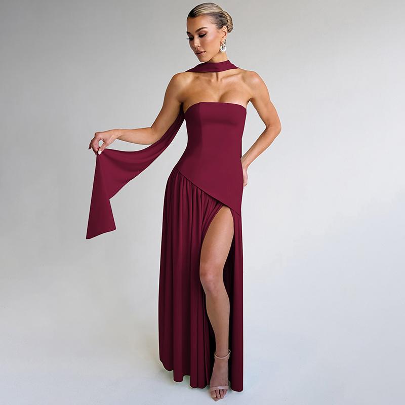 LINDSAY | Elegant Sleeveless Bodycon Maxi Party Dress