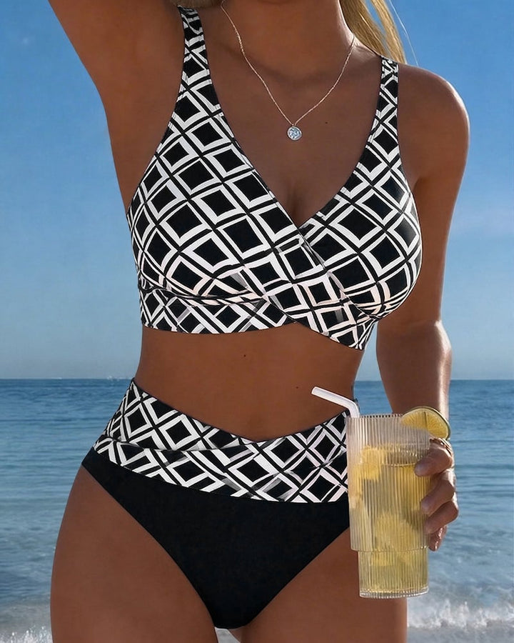 Paula | Printed Bikini Set